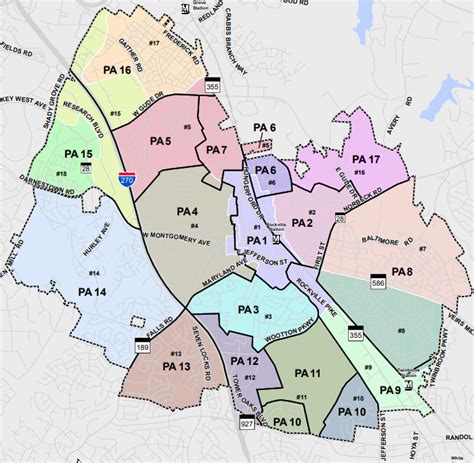 city of rockville md map.